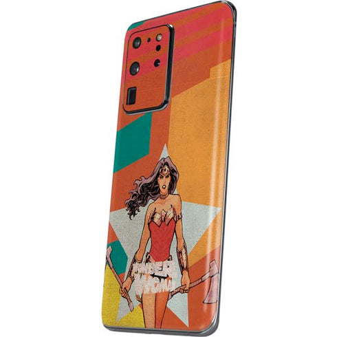 DC Comics Wonder Woman New 52 Comic Cover #23 Art By Cliff Chiang Galaxy S20 Ultra 5G Skin